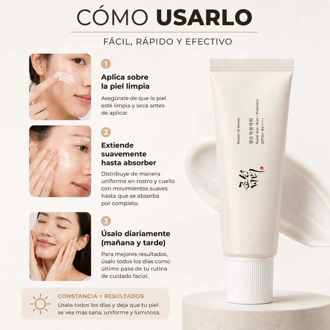 Protector solar - Beauty of Joseon Relief Sun SPF50+