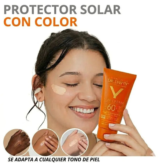 PROTECTOR SOLAR CON COLOR - DV