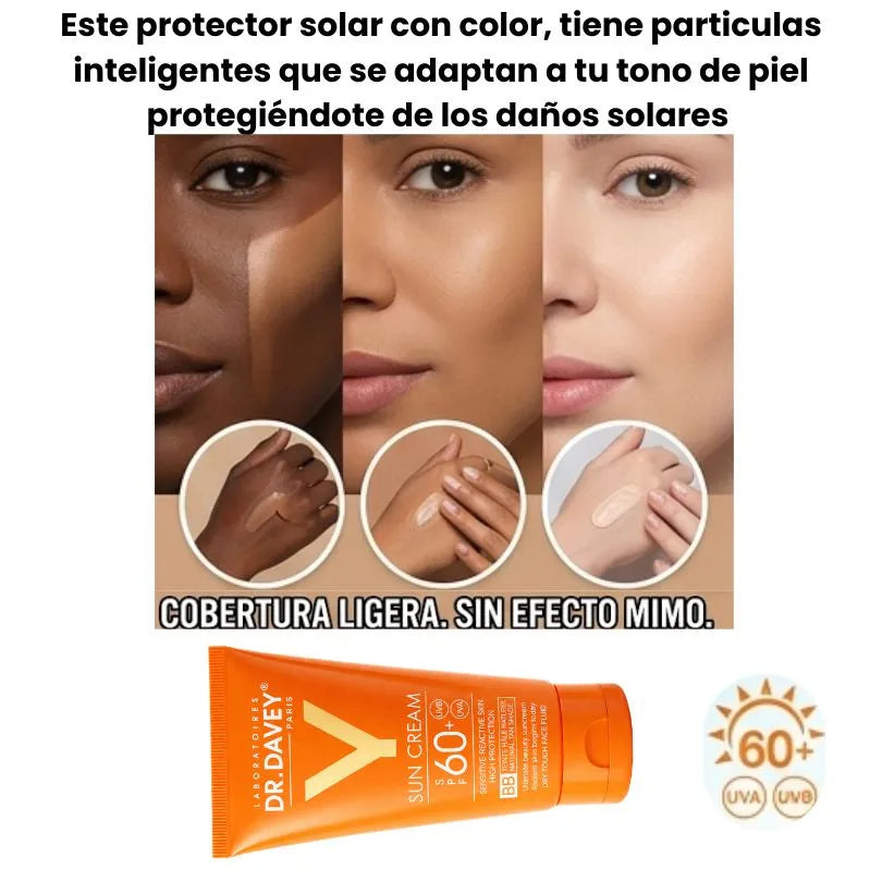 PROTECTOR SOLAR CON COLOR - DV