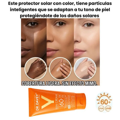 PROTECTOR SOLAR CON COLOR - DV