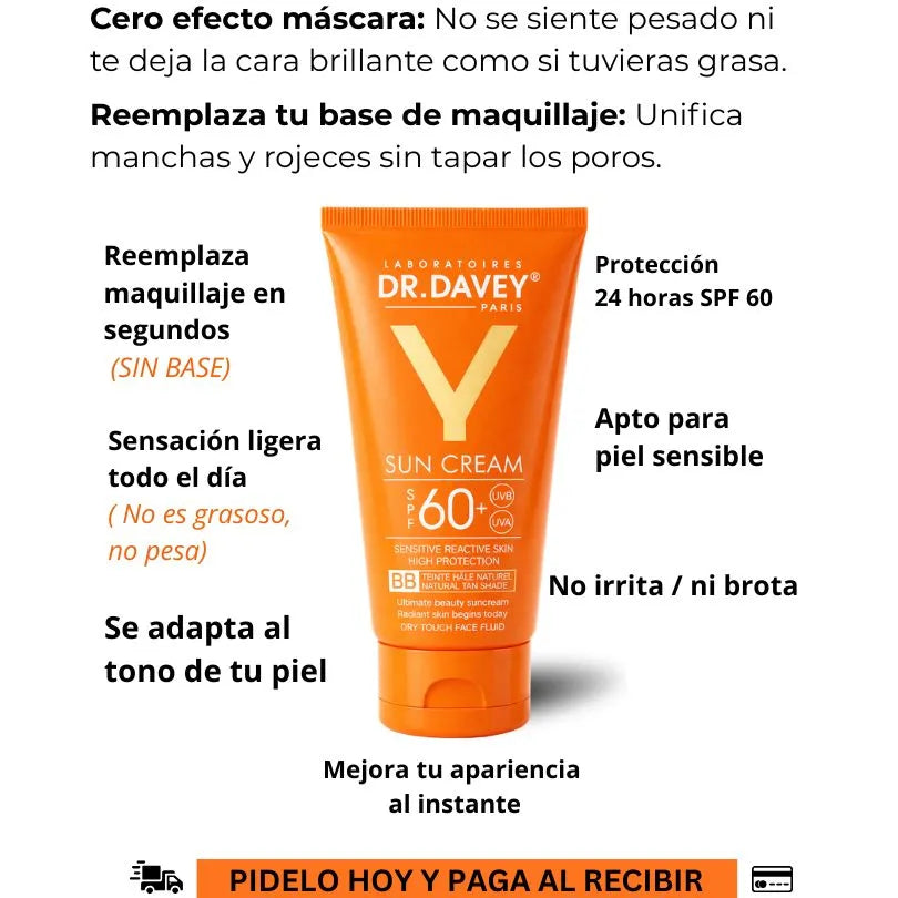 PROTECTOR SOLAR CON COLOR - DV