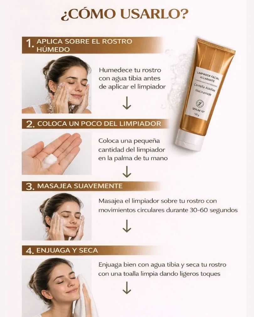 JABON FACIAL CON CENTELLA SERUM 10