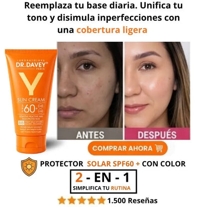 PROTECTOR SOLAR CON COLOR - DV