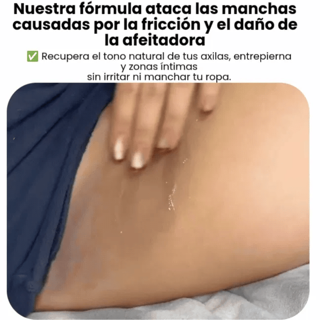 Mooyam Crema aclarante   - Esas axilas y entrepierna que se ven negras se aclaran en 30 días