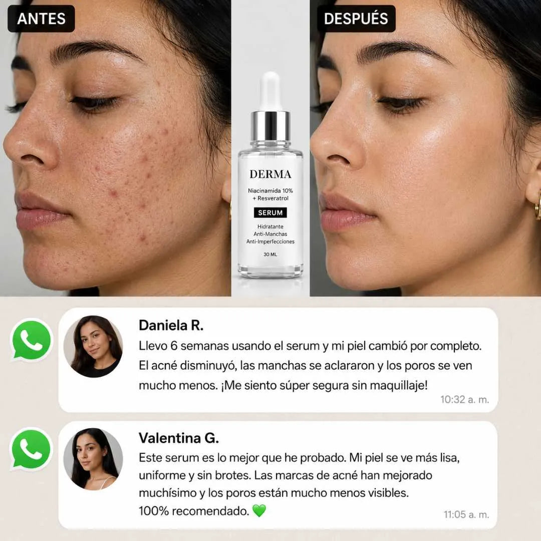 SERUM Niacinamida10+ y Resveratrol